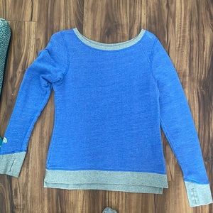 The North Face sweatshirt